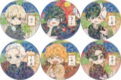 【中古】バッジ・ビンズ 全6種セット 「ホログラム缶バッジ(65mm) TVアニメ WIND BREAKER 01.和菓子ver. グラフアートイラスト」