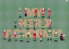 【中古】クリアファイル 集合(クリスマス) A4クリアファイル Ver.C 「僕のヒーローアカデミア」