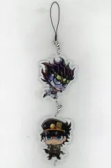 【中古】キーホルダー・マスコット(キャラクター) 空条承太郎＆スタープラチナ アクリルキーホルダー(2個セット) 「ジョジョの奇妙な冒険 in J-WORLD TOKYO」