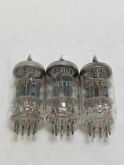 し*。様 HITACHI 6CA7 真空管 12本セット オーディオ アンプ 日 ☆ HITACHI 日立 12AU7/6AQ8×2 真空管 3本セット - メルカリ
