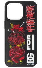 [중고]휴대 재킷 커버 쿠시자키 노 장미 iPhone13 Pro 케이스 [돌체&가바나×주술회전]