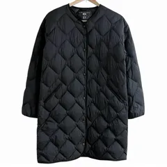 UNIQLO ユニクロ ウルトラライトダウンリラックスコート 黒 ブラック M