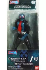 【中古】フィギュア ソフビ魂 仮面ライダー1号 「仮面ライダー THE FIRST」