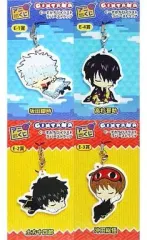 【中古】ストラップ(キャラクター) 全4種セット ぐーすかちびイラストラバーストラップ 「アニくじ 銀魂’ 第3弾 ～冬はダラダラ過ごそう～」 E賞