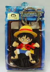 【中古】キーホルダー・マスコット(キャラクター) モンキー・D・ルフィ デフォルメフィギュアキーホルダー～新世界・麦わらの一味編2～ 「ワンピース」