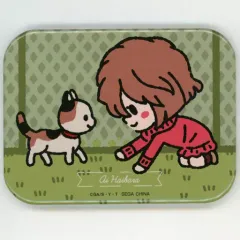 【中古】バッジ・ピンズ 灰原哀/イラスト ビッグスクエア缶バッジ 「セガ ラッキーくじ 名探偵コナン メモリアルカット」 K賞