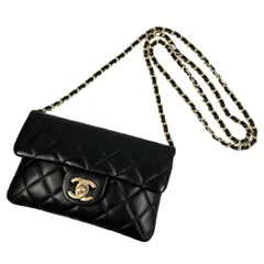 CHANEL シャネル 2013 Mini Matelasse 18 ラムスキン ミニマトラッセ ポシェット ショルダーバッグ ラムスキン 正規品 / 53638