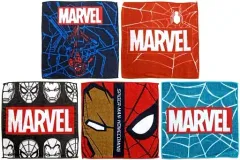 【中古】タオル・手ぬぐい(男性) 全5種セット ハンドタオル 「一番くじ スパイダーマン ホームカミング」 E賞