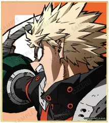 【中古】紙製品 爆豪勝己(A) 「僕のヒーローアカデミア THE MOVIE ユアネクスト トレーディングミニ色紙」