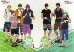 【中古】クリアファイル 集合(バーベキュー) A4ダブルポケットクリアファイル 「黒子のバスケ」 イオン限定プレゼントキャンペーン品