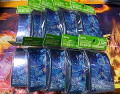 デッキシールド プレミアム・グロス 水テラスタルガブリアス 未開封品 10点セット