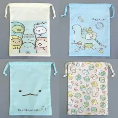 【中古】バッグ(キャラクター) 全4種セット 巾着 「すみっコぐらし すみっコくじ Part11」 巾着賞