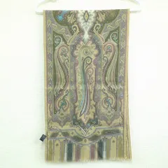 ETRO エトロ　スカーフ　70%ウール　30%シルク　イタリア製