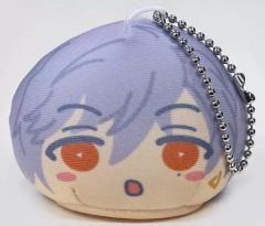 【中古】ぬいぐるみマスコット・ぬいぐるみバッジ 斑鳩三角(特典版) 「A3!(エースリー) おまんじゅうにぎにぎマスコット4」 アニメイトBOX購入特典