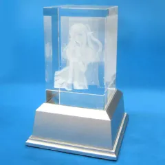 【中古】置物・装飾品 [単品] アルティナ 3Dクリスタル 「PS4/PS3ソフト ブレードアークス from シャイニングEX DXパック 3Dクリスタルセット」 セガストア限定セット同梱特典