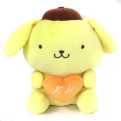 【中古】ぬいぐるみ ポムポムプリン(ハート持ち) ぬいぐるみ 「サンリオ男子」