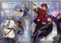 【中古】クリアファイル 集合 謎付きクリアファイルセット～もっともっと謎を解ける魔法～ 「葬送のフリーレン×リアル脱出ゲーム 千年の夢からの脱出」