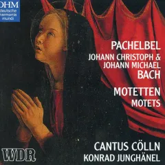 【中古】クラシックCD ユングヘーネル指揮 カント/パッヘルベル:モテット集