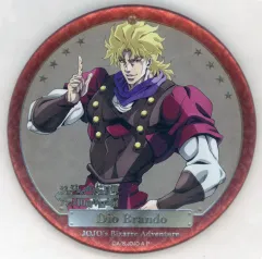【中古】バッジ・ピンズ ディオ・ブランドー 「ジョジョの奇妙な冒険 アニメ10周年記念展 描き下ろし缶バッジコレクション ボスver.」