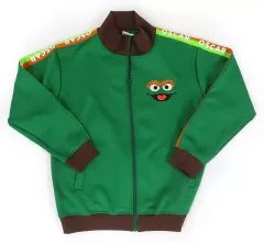 【中古】アウターウェア オスカー ジャージ グリーン Mサイズ 「セサミストリート」 ユニバーサル・スタジオ・ジャパン限定