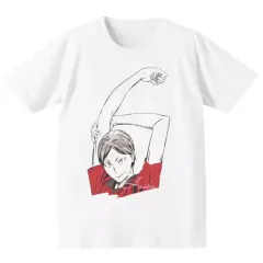 【中古】Tシャツ(キャラクター) 灰羽リエーフ Ani-ArtTシャツ ホワイト レディースMサイズ 「ハイキュー!!」