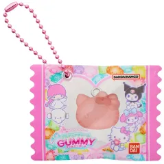【中古】食玩 キーホルダー 1.ハローキティ 「サンリオキャラクターズ グミチュアチャームGUMMY＆ミニポーチ」