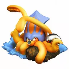 【中古】トレーディングフィギュア クラーゴン＆メタルスライム 「ドラゴンクエスト」 モンスターズギャラリーHD5