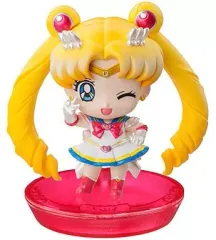 【中古】トレーディングフィギュア スーパーセーラームーン(B) 「ぷちきゃら!シリーズ 美少女戦士セーラームーン あたらしい仲間と変身よ!編」