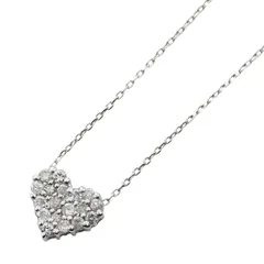 ハートモチーフ K10WG ホワイトゴールド レディース【1-0249813】