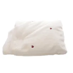 ジェラートピケ gelato pique Sleep 25AW ハートロゴちび刺繍 毛布 ブランケット 白