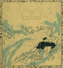 【中古】紙製品 マルコ 色紙 「一番くじ ワンピース EX 龍と袂を連ねし猛者達」 E賞