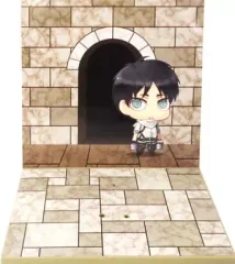 【中古】フィギュア スタンド リヴァイ兵長Ver.(背景：エレン) 「進撃の巨人」 セガ限定 遊んで+もらえる進撃の巨人キャンペーン