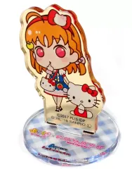 【中古】アクリルスタンド・アクリルパネル 高海千歌＆ハローキティ 「ぷちぐるラブライブ!×サンリオキャラクターズ ミニアクリルスタンド Aqours」