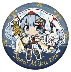 初音ミク 雪ミク2018 ねんどろいど VOCALOID 缶バッジ - メルカリ
