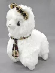 【中古】ぬいぐるみ アルパカ(ホワイト/ブラウンタイ) ネクタイアルパカッソ スタンダードぬいぐるみ 「アルパカッソ」 