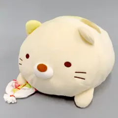 【中古】ぬいぐるみ ねこ だがし屋うつぶせぬいぐるみBIG 「すみっコぐらし」 ラウンドワン限定