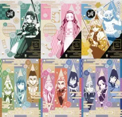 【中古】ノート・メモ帳 全6種セット A5ノート 「鬼滅の刃×サントリー」 対象商品購入特典