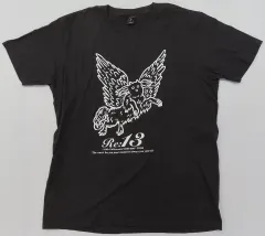 【中古】Tシャツ cali≠gari あくまのみっしつさんTシャツ(本八幡) 墨ボディ XXLサイズ 「cali≠gari△15th Caliversary“2002-2017” TOUR Re:13 -The worst foe you meet would