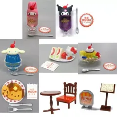 【中古】トレーディングフィギュア 全8種セット 「サンリオキャラクターズ シークレットマスコット 喫茶サンリオ2号店」