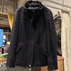 @ マックスマーラ Max Mara WEEKEND ジャケット アウター　ブルー 青 藍色 ネイビー 紺色　BLUE　NAVY　お呼ばれ　デート　オフィスカジュアル　食事会　可愛い　お出かけ　上品のサムネイル
