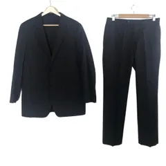 MargaretHowell(マーガレットハウエル) シングルスーツ メンズ - ダークネイビー×グレー ストライプ