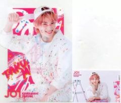 [중고] 클리어 파일 카와니시 타쿠미 A4 클리어 파일 & 포토 카드 [이치 반 쿠지 JO1 JO1'S COLORS] F상