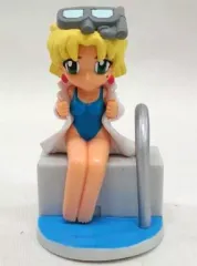 【中古】トレーディングフィギュア 赤木リツコ「新世紀エヴァンゲリオン」ミニディスプレイフィギュア プールサイドコレクション