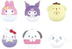 【中古】食玩 キーホルダー 全6種セット 「コロコロビレッジ サンリオキャラクターズクッションキーホルダー」