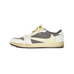 ナイキ NIKE Travis Scott Air Jordan 1 Low OG SP Reverse Mocha Sail and Ridgerock トラヴィススコット エアジョーダン1 ロー リバース モカ スニーカー DM7866-162のサムネイル