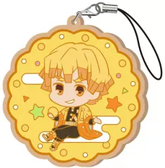 【中古】雑貨 我妻善逸 「鬼滅の刃 とじコレ ～クッキー～ラバーストラップ Vol.3 B」
