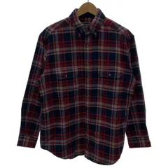 Abercrombie & Fitch　ネルシャツ　チェックシャツ　長袖　トップス　ボタンダウン　胸ポケット　アメカジ　古着