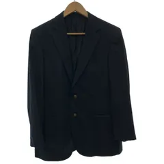 BURBERRY　テーラードジャケット　ウールジャケット　無地　シングルボタン　日本製　古着
