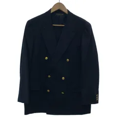 BROOKS BROTHERS　テーラードジャケット　ウールジャケット　ダブルボタン　無地　日本製　古着