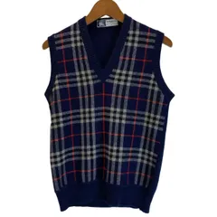 Burberrys　ベスト　レイヤード　Vネック　チェック　日本製　古着